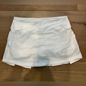 Lulu lemon White Skirt